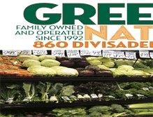 Tablet Screenshot of greenearthnaturalfoods.com